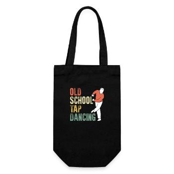 Awesome Old School Tap Dancing For A Tap Dance Tap - Geschenkbeutel für Flaschen - Schwarz - Vorne
