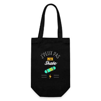 J Peux Pas J Ai Skate - Sac à bouteille - noir - Devant