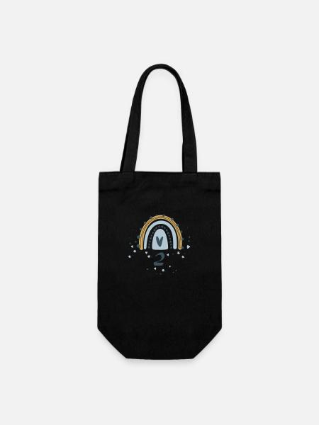 2 garçons d’anniversaire - Sac à bouteille - noir