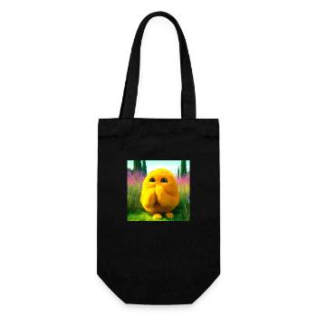 surprising cuddle - Gift Bag for Bottles - black - Front