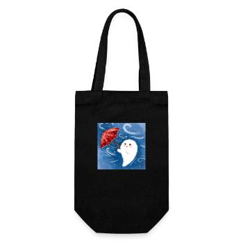 Stormy Days - Gift Bag for Bottles - black - Front