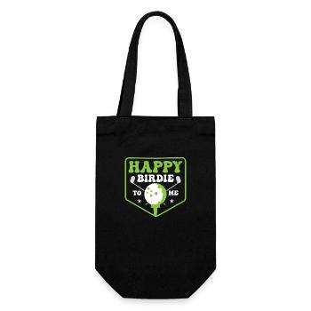 Joyeux Birdie à moi Golf Golf - Sac à bouteille - noir - Devant