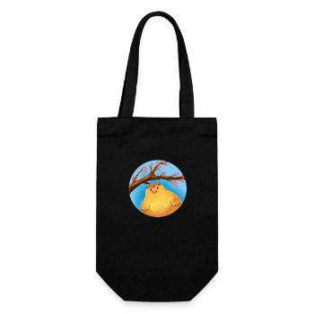 Poussins de printemps - Sac à bouteille - noir - Devant