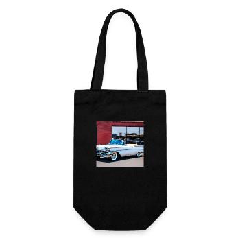 C14 - Geschenkbeutel für Flaschen - Schwarz - Vorne