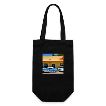 C23 - Geschenkbeutel für Flaschen - Schwarz - Vorne