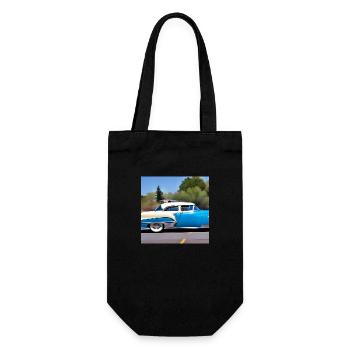 C29 - Geschenkbeutel für Flaschen - Schwarz - Vorne