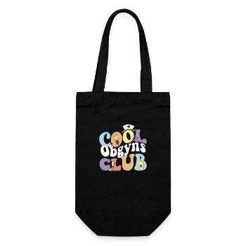 Cool Obgyns Club Gynecologist Practitioner - Gift Bag for Bottles - black - Front