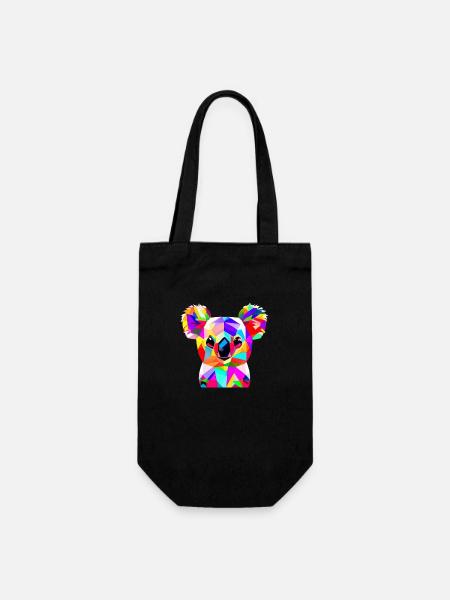 Koala Ours - Sac à bouteille - noir