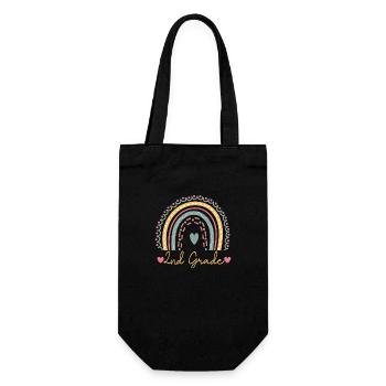 Boho Kindergarten Squad Gift - Gift Bag for Bottles - black - Front