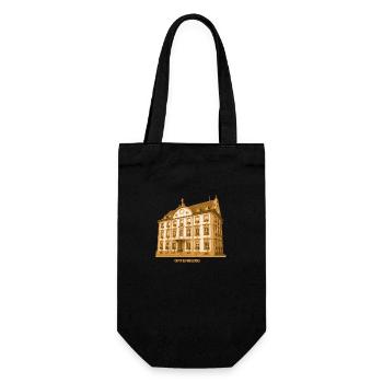 Offenburg Rathaus Ortenaukreis Baden-Württemberg - Gift Bag for Bottles - black - Front