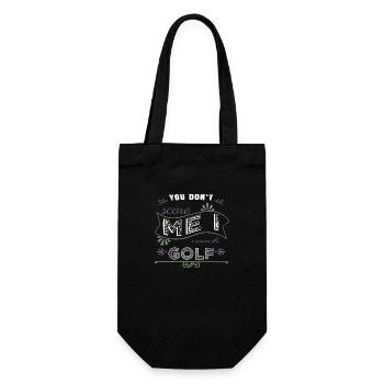 golfhorloge golfhair putter sports dictons sport - Sac à bouteille - noir - Devant