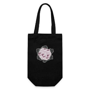 geburtstagsgeschenk geburtstagsgeschenkidee - Geschenkbeutel für Flaschen - Schwarz - Vorne