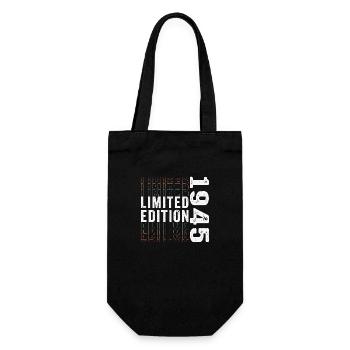 Limited Edition 1945 - Awesome 78th Birthday - Gift Bag for Bottles - black - Front