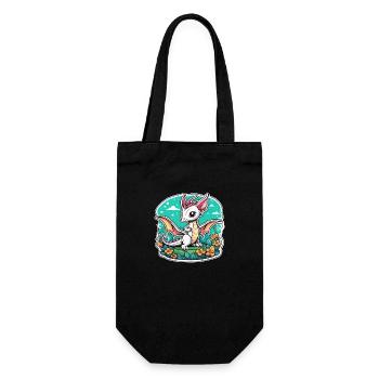 bébé dragon asiatique - japon - chinoise - Sac à bouteille - noir - Devant