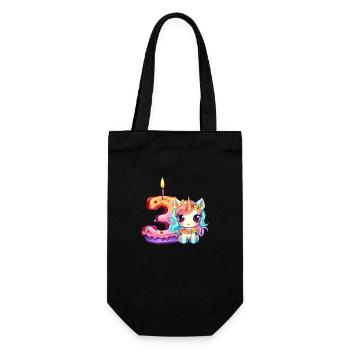 Birthday birthday party birthday gift born - Gift Bag for Bottles - black - Front