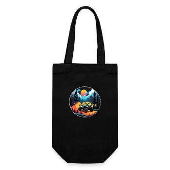 Quad & Off-Road - Gift Bag for Bottles - black - Front
