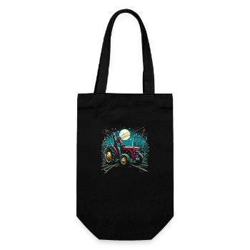 Agriculteur en colère - Sac à bouteille - noir - Devant