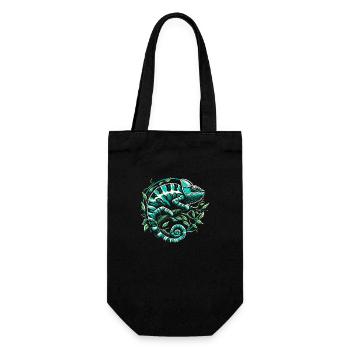 Caméléon - Sac à bouteille - noir - Devant