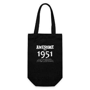 1951 - Legendary 73rd Anniversary - Gift Bag for Bottles - black - Front