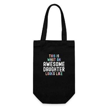 C’est drôle ce à quoi ressemble une fille géniale - Sac à bouteille - noir - Devant