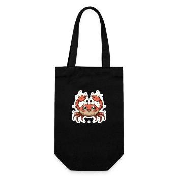 Crab Lover - Gift Bag for Bottles - black - Front
