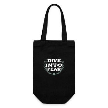 Emplacements de saut à l’élastique Courage et force - Sac à bouteille - noir - Devant