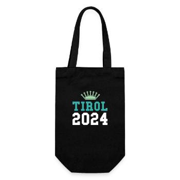 Tyrol 2024 Krone - Gift Bag for Bottles - black - Front