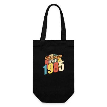 Vintage 1985 meilleur de 1985 - annif 39 ans - Sac à bouteille - noir - Devant