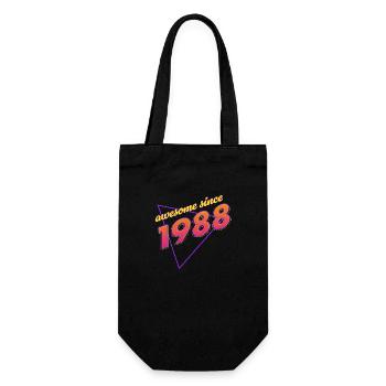 Rétro - Awesome since 1988 - Sac à bouteille - noir - Devant