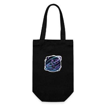 Live your dream - Gift Bag for Bottles - black - Front