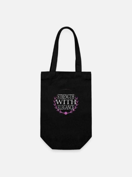 Idée cadeau incarnant la grâce Grace citations - Sac à bouteille - noir