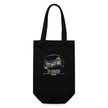 Birthday Weightless Astronomy Gifts - Gift Bag for Bottles - black - Front