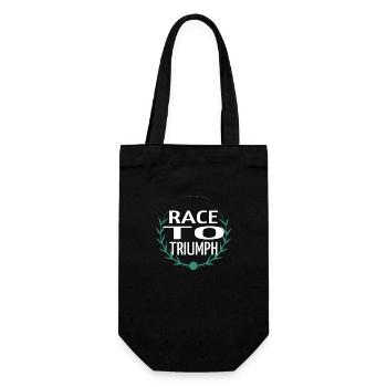 Joke Excitement in Life Horse Racing - Gift Bag for Bottles - black - Front
