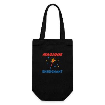 MAGIQUE ENSEIGNANT - Sac à bouteille - noir - Devant