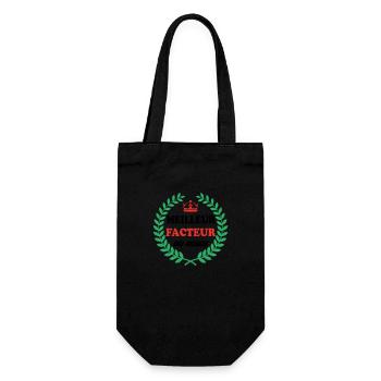 MEILLEUR FACTEUR DU MONDE - Sac à bouteille - noir - Devant