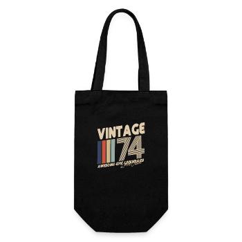 1974 - Gift Bag for Bottles - black - Front
