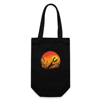 Insecte-mante religieuse - Sac à bouteille - noir - Devant