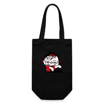 Zombie Monster DJ Horror Mixer Party Music - Gift Bag for Bottles - black - Front