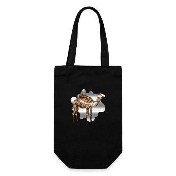 Camel - Gift Bag for Bottles - black - Front