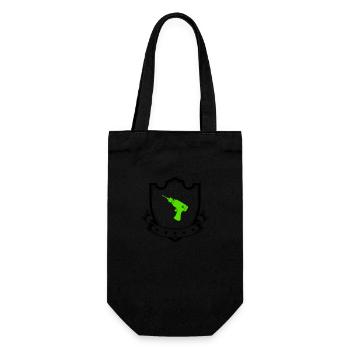 Drill Coat of Arms - Gift Bag for Bottles - black - Front