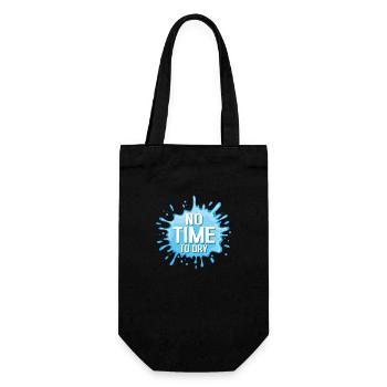 No Time To Dry Water Fun Summer Squirt Gun - Gift Bag for Bottles - black - Front