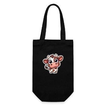 Vache - Sac à bouteille - noir - Devant