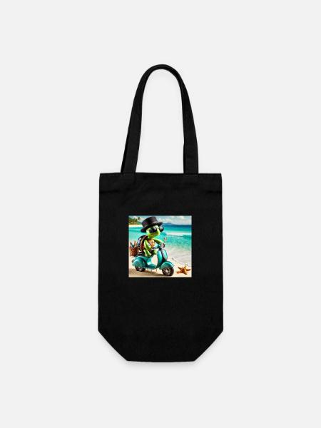 Méchant de plage - Sac à bouteille - noir