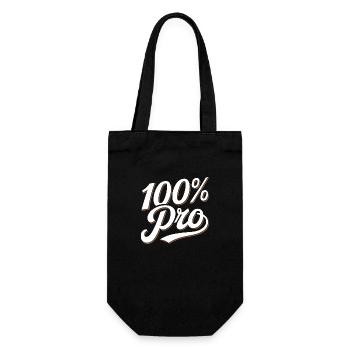 100% pro - Sac à bouteille - noir - Devant