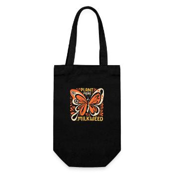 Protégez les papillons monarques - Sac à bouteille - noir - Devant