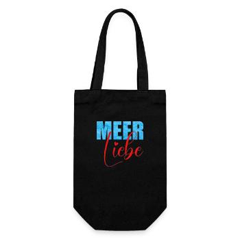 L’amour de la mer - Sac à bouteille - noir - Devant