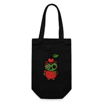 Zombie Cherryowl - Sac à bouteille - noir - Devant