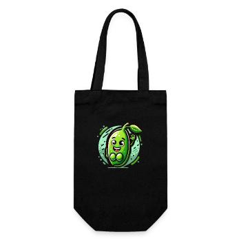 Peas Out and Proud - Gift Bag for Bottles - black - Front