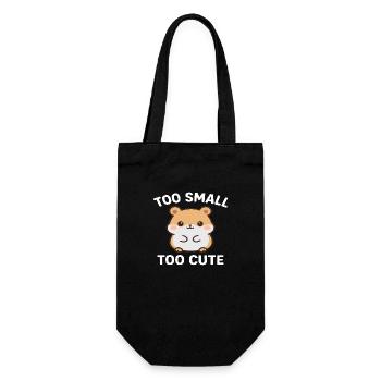 Hamster - Gift Bag for Bottles - black - Front