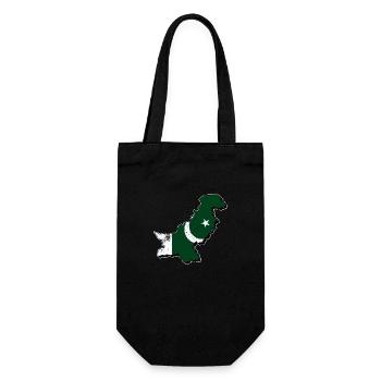 Pakistan - Gift Bag for Bottles - black - Front